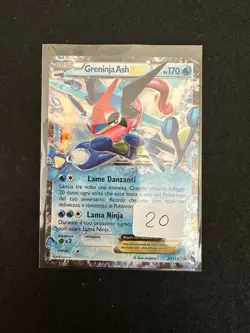 GRENINJA ASH EX PROMO XY133 CARTA POKEMON ITA - Image 1