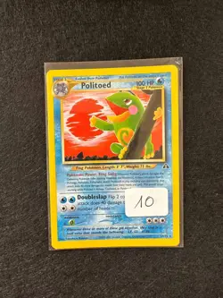 POLITOED 27/75 NEO DISCOVERY CARTA POKEMON ENG RARA - Image 1