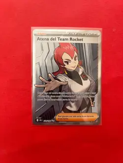 ATENA DEL TEAM ROCKET 224/182 RIVALI PREDESTINATI DRI CARTA POKEMON ITA RARA - Image 1
