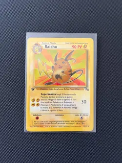 RAICHU 29/62 PRIMA EDIZIONE SET FOSSIL CARTA POKEMON ITA RARA - Image 1