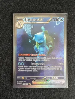 BLASTOISE EX 200/165 HOLO MEW 151 CARTA POKEMON ITA MINT - Image 1