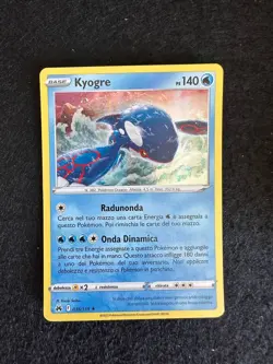 KYOGRE 036/159 HOLO ZENIT REGALE SPADA E SCUDO CARTA POKEMON ITA - Image 1