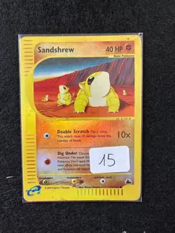 SANDSHREW 92/144 SKYRIDGE REVERSE CARTA POKEMON ENG - Image 1