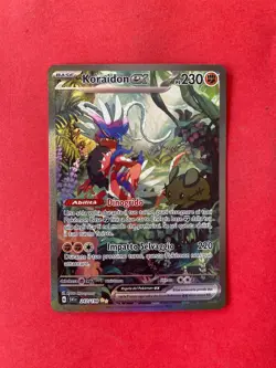 KORAIDON EX 247/198 SCARLATTO E VIOLETTO CARTA POKEMON ITA RARA MINT - Image 1