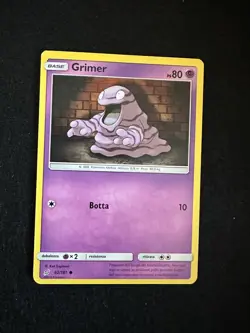GRIMER 62/181 GIOCO DI SQUADRA COMUNE CARTA POKEMON ITA - Image 1