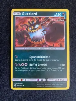 GUZZLORD 136/236 REVERSE ECLISSI COSMICA CARTA POKEMON ITA - Image 1