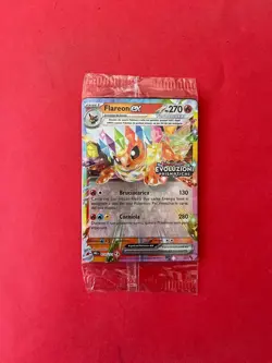 FLAREON EX 014/131 STAMPED EVOLUZIONI PRISMATICHE CARTA POKEMON ITA RARA MINT - Image 1