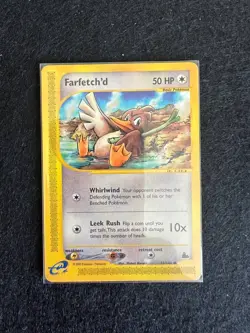 FARFETCH'D 55/144 SKYRIDGE CARTA POKEMON OLD INGLESE ENG . - Image 1