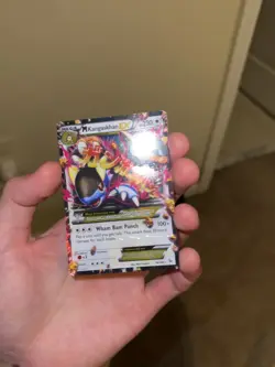 M Kangaskhan EX 79/106 2014 XY Flashfire Ultra Rare - Pokemon TCG DAMAGED - Image 2