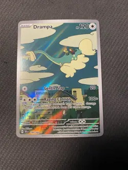 Pokemon Temporal Forces Drampa Illustration Rare - Image 1