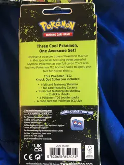 Knock Out Collection Shaymin, Zeraora & Marshadow - Pokemon Lot Of 4 ! SEALED - Image 2