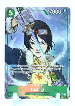One Piece TCG - Tashigi OP12-031 (R) Alt Art Legacy of the Master English NM/M - Image 1