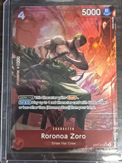 Roronoa Zoro - ST21-015 Parallel - Starter Deck EX - One Piece English - Image 1