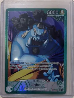 Jinbe OP11-021 Leader Alt Art Foil One Piece English NM - Image 1