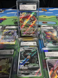 Pokemon TCG Slabs 10 Graded Cards - Image 3