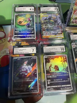 Pokemon TCG Slabs 10 Graded Cards - Image 4