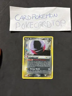 Pokemon Card Dark Electrode 4/109 -Ex Team Rocket Returns-Eng-Holo-Exc! - Image 1