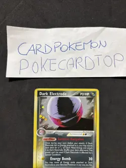 Pokemon Card Dark Electrode 4/109 -Ex Team Rocket Returns-Eng-Holo-Exc! - Image 2