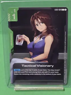 Tactical Visionary Participant Foil - ST07-014 C - Gundam TCG Card Game - Image 1