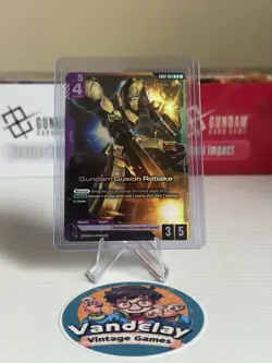 Gundam Gusion Rebake LR NM GD02-055 Gundam Card Game - Image 1