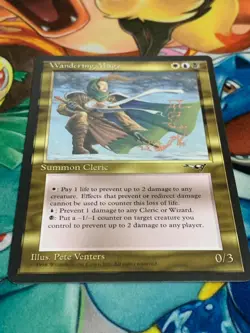 C809 MAGIC GATHERING ALLIANCES WANDERING MAGE MP MTG - Image 2