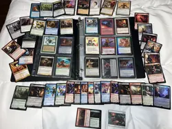 MTG Binder Variety Of Magic The Gathering Cards - Vintage -Onward!+ Mythic/rare! - Image 1