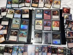 MTG Binder Variety Of Magic The Gathering Cards - Vintage -Onward!+ Mythic/rare! - Image 4