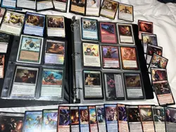 MTG Binder Variety Of Magic The Gathering Cards - Vintage -Onward!+ Mythic/rare! - Image 5