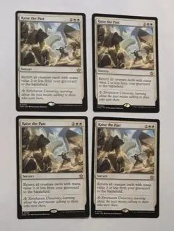 4x Raise The Past - Foundations - Near Mint - Magic the Gathering - Image 1
