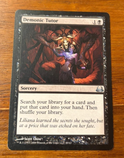 MTG Demonic Tutor The List LP 49/62 NM - Image 1