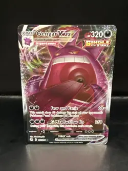 Pokemon Gengar VMAX 157/264 Swsh08: Fusion Strike Holo - Image 2