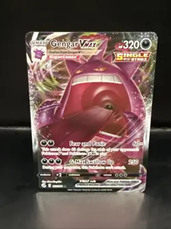 Pokemon Gengar VMAX 157/264 Swsh08: Fusion Strike Holo - Image 3