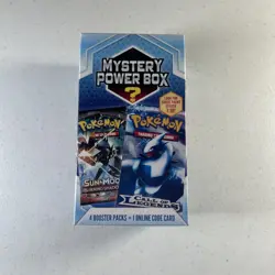 Pokemon TCG: 2023 MYSTERY POWER BOX 4 Booster Packs New Factory Sealed - Image 1