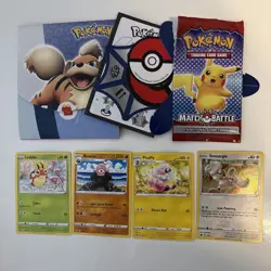 Pokemon McDonald's 2022 & 2023 Match Battle Booster Packs 3 packs (2 sealed) - Image 2