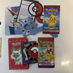 Pokemon McDonald's 2022 & 2023 Match Battle Booster Packs 3 packs (2 sealed) - Image 3