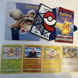Pokemon McDonald's 2022 & 2023 Match Battle Booster Packs 3 packs (2 sealed) - Image 4