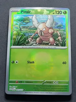 Pinsir 003/131 Poke Ball Pattern Prismatic Evolutions Pokemon TCG - Image 1