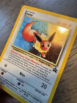 2000 Pokemon Black Star Promo Holo Eevee #11/53 - Image 2