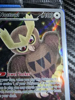 Noctowl Pokemon Center PC ETB Promo SVP141 Stellar Crown SEALED! - Image 3