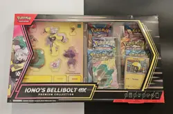 Pokemon TCG: Iono's Bellibolt Ex Premium Collection Box Sealed Eng - Image 1