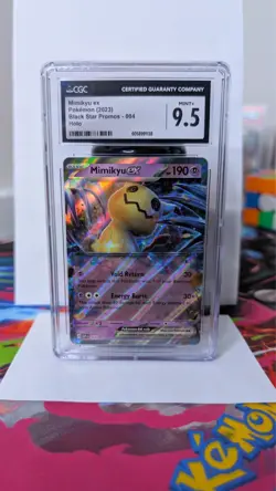 Pokemon TCG Mimikyu ex 004 S&V Black Star Promo CGC 9.5 Mint+ - Image 3