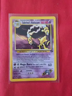 SABRINA'S ALAKAZAM 16/132 HOLO GYM CHALLENGE CARTA POKEMON ENG RARA - Image 1