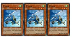 Yugioh- 3X Gyroid - Common - 1st Edition - CRV-EN007 - Near Mint - Image 1