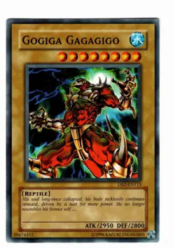 Yugioh- 1X Gogiga Gagagigo - Common - Unlimited - DR2-EN113 - Near Mint - Image 1