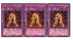 Yugioh- 3X Rising Energy - Rare - Unlimited - CRV-EN056 - Light Play - Image 1