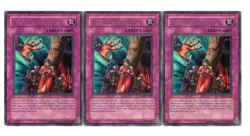 Yugioh- 3X Dramatic Rescue - Rare - Unlimited - DR1-EN152 - Light Play - Image 1