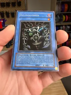 Yugioh Relinquished Secret Rare MC1-EN003 Lightly Played - Image 4
