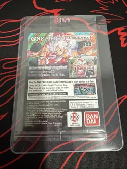 One Piece Monkey D. Luffy US Voyage College Basketball Card Gonzaga SEALED promo - Image 4