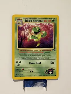 Erika’s Victreebel Gym Heroes 26/132 Rare Unlimited Pokemon Card LP - Image 1