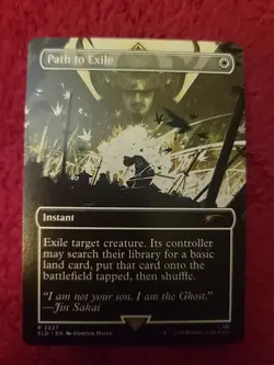 Path to Exile (2227) - Near Mint MTG Secret Lair Ghost - Image 1